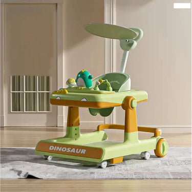 3in1 Multi-functional Dinosaur Baby Walker - Green